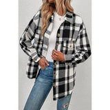 Chic Checkered Shacket | Coat - Women's | best sellers, Checkered, Coat, Shacket | Elings