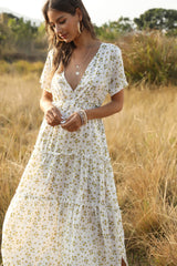 Boho Blossom Maxi Dress