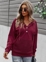 Cozy Chic Button Down Hoodie