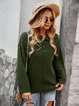 Cozy Chic Button-Up Sweater