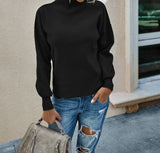 Cozy Chic Mock Neck Sweater | Pullover Sweater - Women's | 2023, New Arrivals, SWEATER | Elings